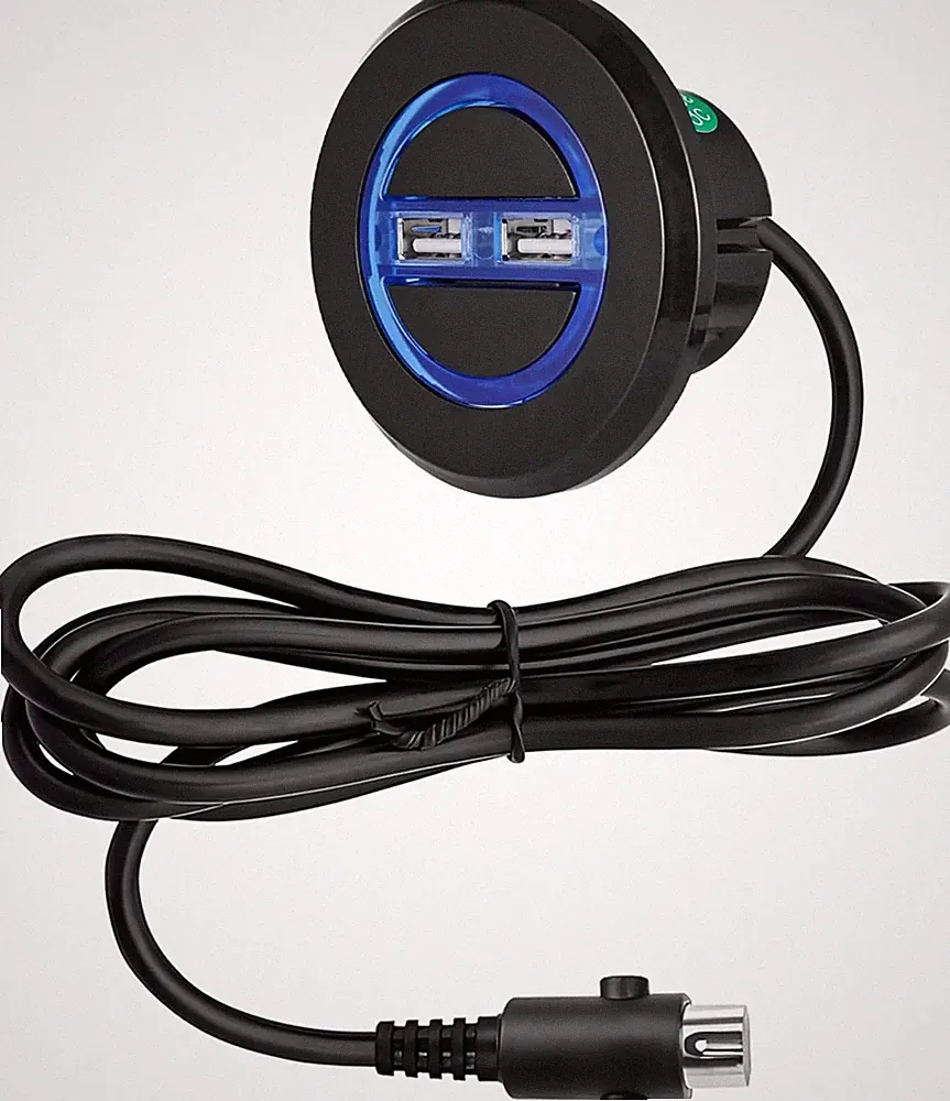 Electric Recliner Switch,With USB Charging Interface round Control Handle 2 Butt