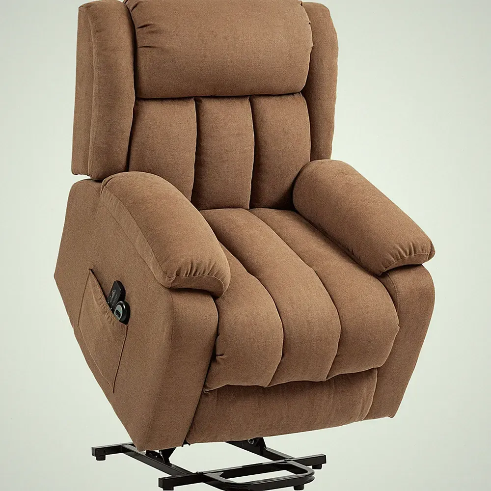 Power Lift Recliner Chair with Massage, Overstuffed Lift Chair for Elderly with
